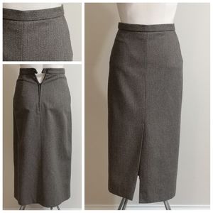 70's Vintage Bagatelle wool blend pencil skirt